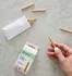 Mezizubní kartáček Nordics Bambusové mezizubní kartáčky 0,4 mm 8 ks hnědé