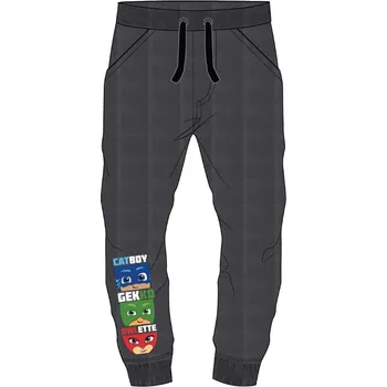 Dětské tepláky PJ Masks tm. šedé 110