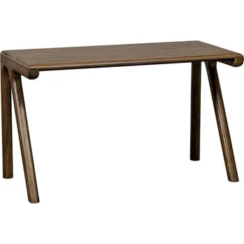 Psací stůl WOOOD Hnědý dřevěný pracovní stůl Tugendhat 130 x 60 cm