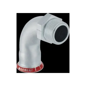 Fitinka Geberit Mapress C-Stahl - 90° koleno MZ 15 x 1/2" (20503)