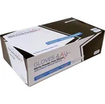GLOVES4ALL Nitrilové rukavice bílé L - 100 ks