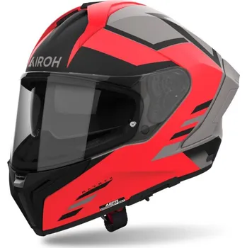 Helma na motorku Přilba MATRYX Thron, AIROH (oranžová matná) 2024 XL