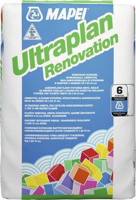 Samonivelační hmota Mapei Ultraplan Renovation 23 kg