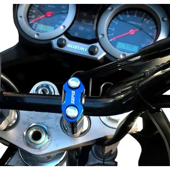 SEFIS Arc 30 představce 22mm Suzuki DL1000 V-Strom 2002-2018 Barva víčka představců Stříbrná