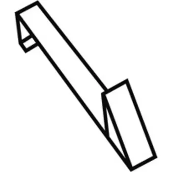 Bramac protisněhový hák Moravská taška ebenově černá