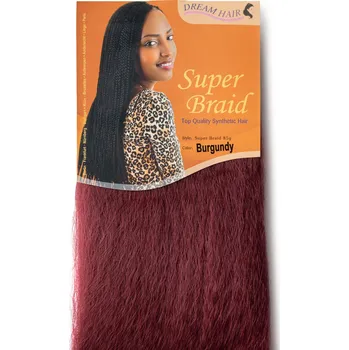 Příčesek Super Braid 100% Jumbo Braid Kanekalon BURGUNDY