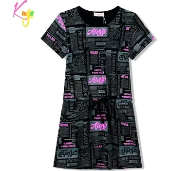 Dívčí šaty Dívčí šaty Kugo CS1070, černé