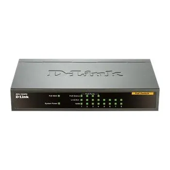 Switch D-Link DES-1008PA 8x10/100 Desktop Switch, 4xPoE DES-1008PA