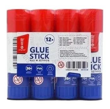 Set školních potřeb Klej w sztyfcie 36g (12szt) MemoBe