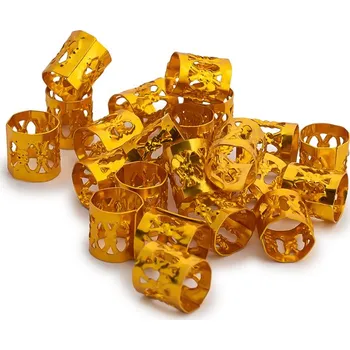 Ozdoba do vlasů Vlasová ozdoba 50ks zlatá