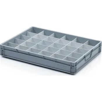 Úložný box Příčka pro EURO přepravku 80x60x12 cm - krátká