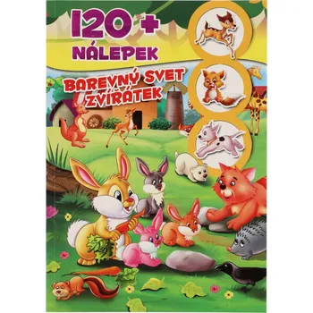 omalovánky Barevný Svět zvířátek se samolepkami