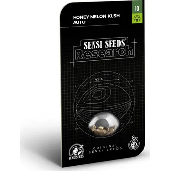 Semeno Honey Melon Kush AUTO - Research Auto – samonakvétací semena | Sensi Seeds Feminized (Ks): 3