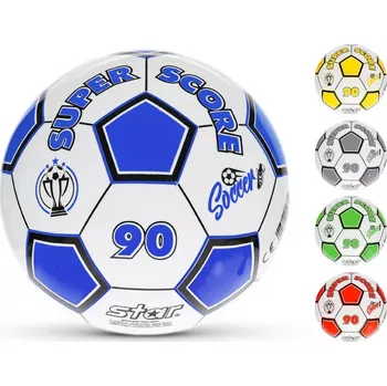 Míč 20cm fotbalový 5barev 10m+ v síťce