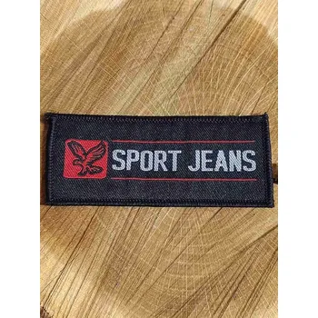 Nášivka Nažehlovačka Sport jeans černá