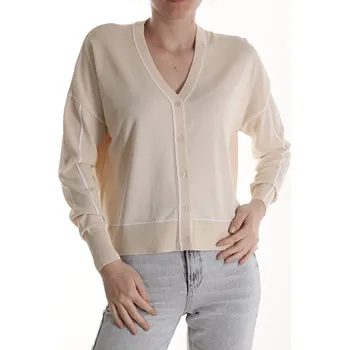 Dámský svetr Svetřík propínací 7day 6057-1 barva: béžová