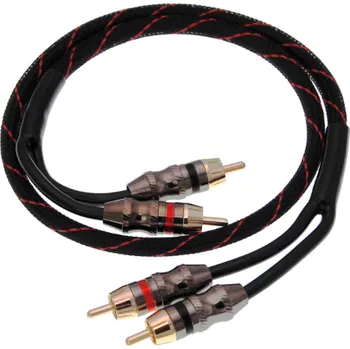 Příslušenství ke zvukové technice Dynavox Perfect Sound Stereo-Cinchkabel 1.0 M (Kvalitní signálový RCA kabel pro audio aplikace)