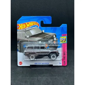 autíčko Hot Wheels - 1988 JEEP Wagoneer grey NOVÉ