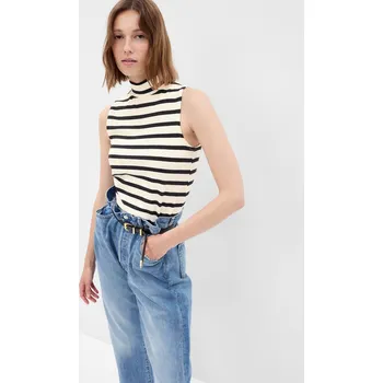 GAP Pruhovaný tílkový top - Dámské GAP bílá 2503331
