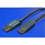 CLICKTRONIC HQ OFC DisplayPort 2m, kabel, propojovací, Displayport, 2m, stíněný, DP (M), ->DisplayPort (M)
