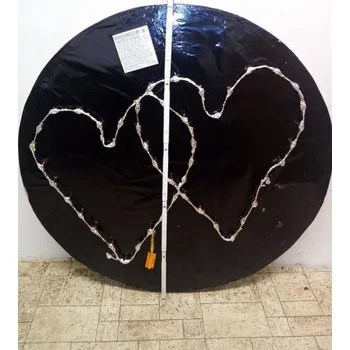 Zábavní pyrotechnika JORGE Pyrotechnika sluníčko Dvě Srdce - Dvě srdce ve zlatém slunci. JS-4