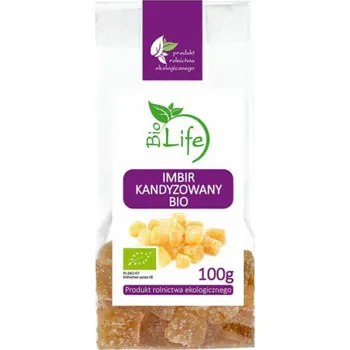 Sušené ovoce BIO LIFE Kandovaný zázvor 100g EKO Bio Life