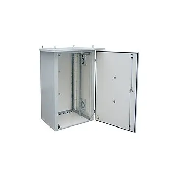 Rozvaděč SOLARIX Rack termoizolovaný LC-07, 15U 700x400, RAL 7035 s vent. pravá bočnice 80871071