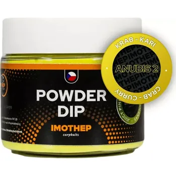 Návnadové aroma Powder dip kari- krab Anubis2 (Práškový dip s příchutí kari a nádechem kraba.)