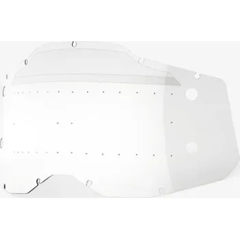 Auto-moto Plexi Forecast Racecraft 2/Accuri 2/Strata 2, 100% - USA (čiré s čepy, Anti-fog)