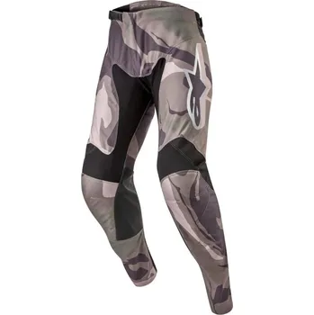 Moto kalhoty Kalhoty RACER TACTICAL, ALPINESTARS (zelená camo/hnědá) 2024 36