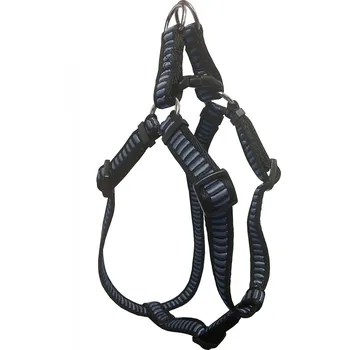 Postroj pro psa BAFPET Popruhové kšíry ŽEBŘÍK Barva: Šedá, Rozměr: 20mm x OH 44-72cm 18414Z