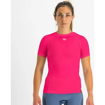 cyklistický dres SPORTFUL Cyklistické triko s krátkým rukávem - 2ND SKIN - růžová XS