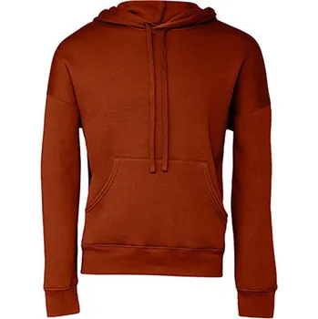 Pánská mikina Canvas Unisex mikina s kapucí CV3729 Brick XS