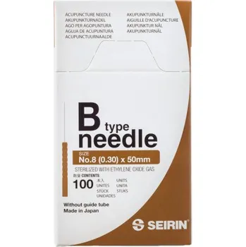 Zdravotnický materiál SEIRIN B-Type 0,30x50mm 100 akup.jehel