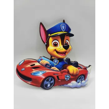 Party dekorace Loranc Magnetka na dort - Tlapková patrola Chase