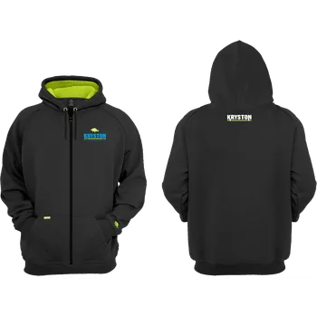 Rybářské oblečení Kryston oblečení - Mikina černá Zipper Velikost: XL + Kód na slevu 10%: SLEVA10