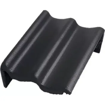 Střešní krytina Bramac Moravská taška rohová taška pultu levá Protector PLUS ebenově černá