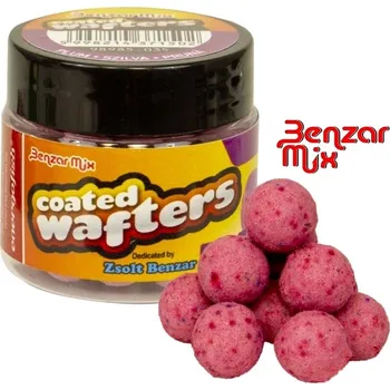 Boilies Benzar Mix vyvážené boilies Coated Wafters 8 mm/30 ml příchuť: Krill