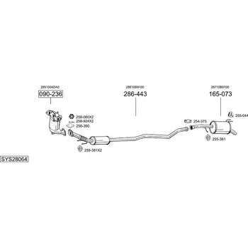 Lambda sonda lambda sonda 3921004005 Bosal 010-064