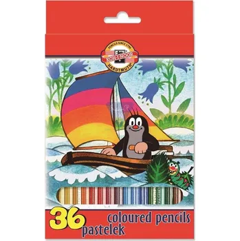 Kresba Pastelky KOH-I-NOOR 3655 Krtek 36ks