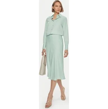 Pánská košile Calvin Klein Košile K20K206777 Zelená Relaxed Fit 40