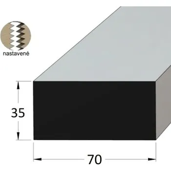Podkladová lať - H 7035 /240 nast. (podkladová lať)