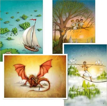 Lucie Ernestová Táborové pohlednice - Sada pro kluky