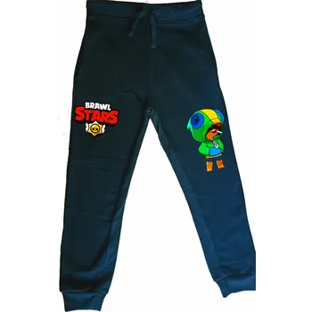 Bavlněné tepláky Brawl Stars Leon Velikost: 146/152 - 11/12let, Materiál: 50% bavln. / 50% polyester