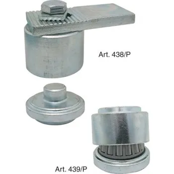 IBFM Pant 438-9P - horní a spodní pant s přírubou, průměr 45mm, pro brány do 240kg