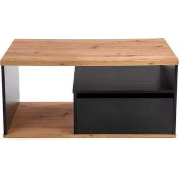 Konferenční stolek Konferenční stolek Tera, dub wotan / Černá