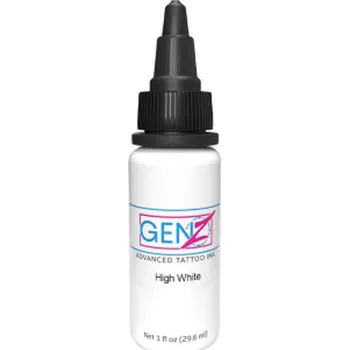 Tetovací barva Intenze Gen-Z - Bob Tyrrell High White 30 ml