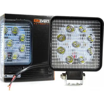 Osvětlení automobilu LED Pracovní světlo 9W (9 x 1W EPISTAR) 30°