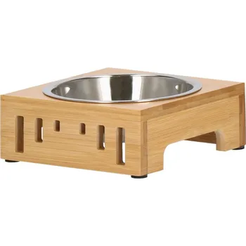Miska pro psa Nerezová miska se stojanem 14 cm pro psa / kočku
