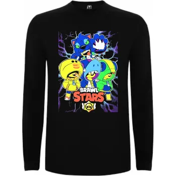 Tričko s dlouhým rukávem Leon Brawl Stars Velikost: 134/140 - 9/10 let